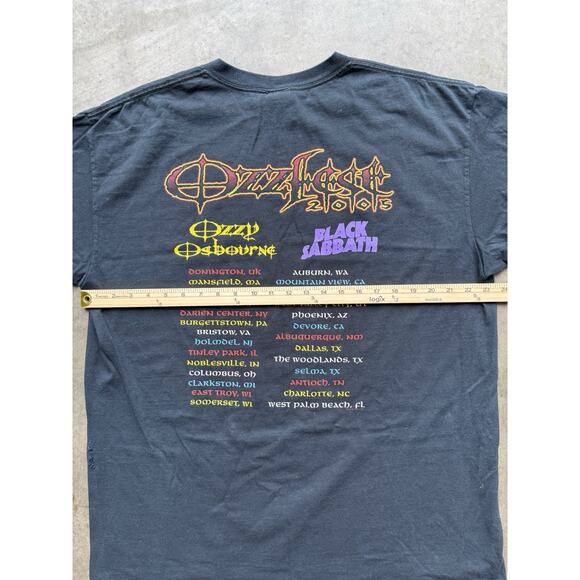 Vintage Ozzfest 2005 Devil Band Tee Tour Shirt Ozzy Osbourne Heavy Metal Rock XL - Picture 11 of 11